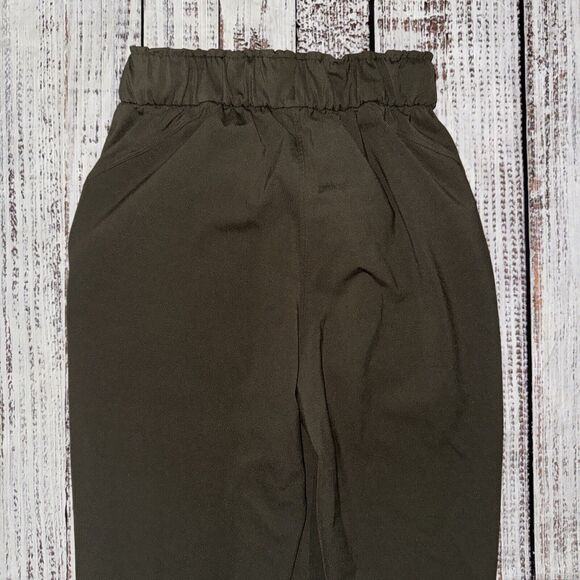 Lululemon Stretch High-Rise Jogger Full Length Dark Green Size 2 Women’s - Picture 5 of 6